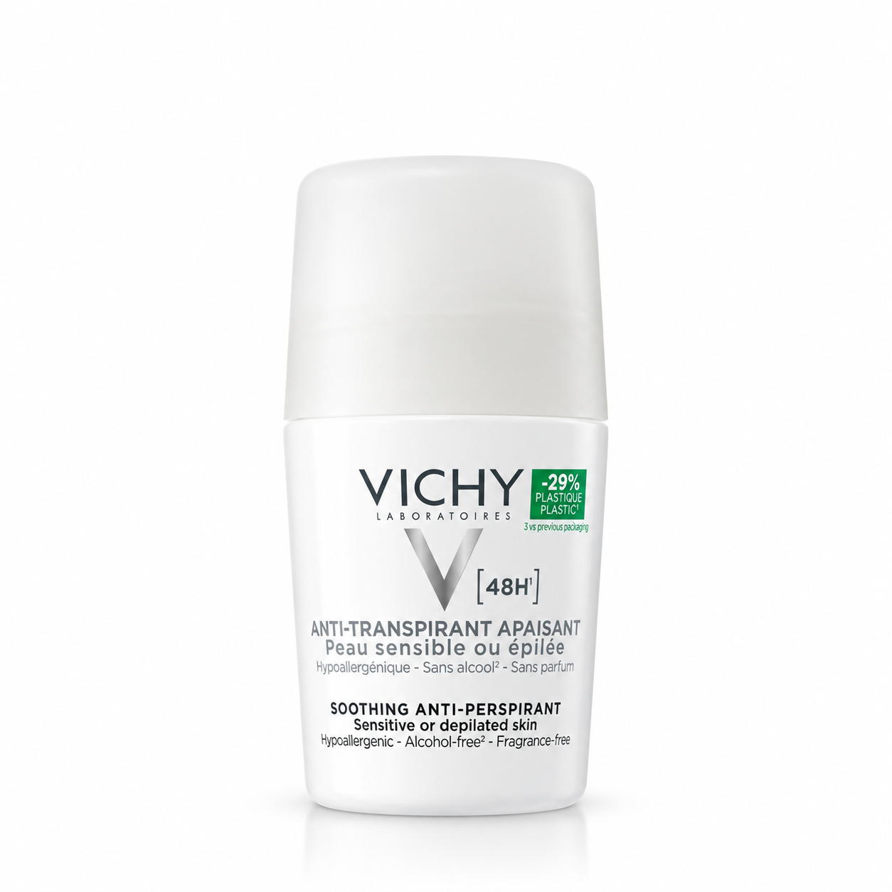 مزيل تعرق مضاد للتعرق 48 ساعة للبشرة الحساسة من vichy