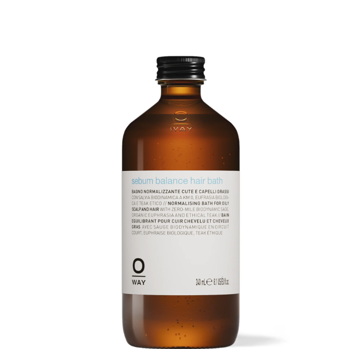 شامبو موازن لفروة الرأس والشعر الدهني Sebum Balance Hair Bath من OWAY