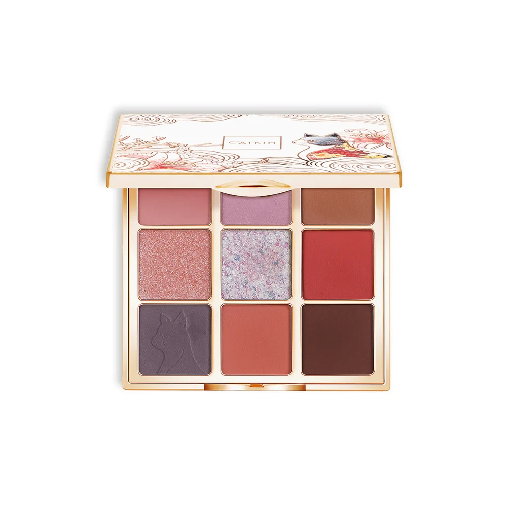 باليت ظلال العيون C12 9 Colors Eyeshadow Palette من CATKIN