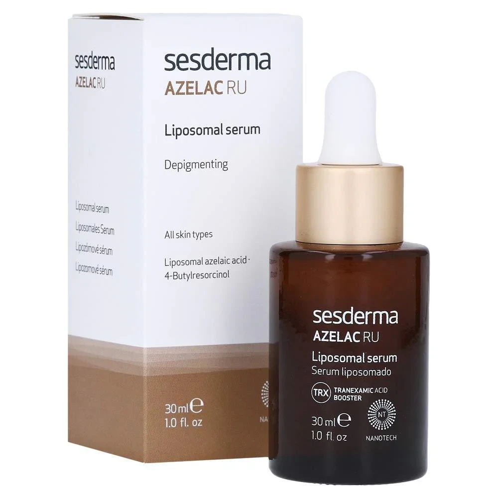 سيروم أزيلاك لتفتيح مبتكر يزيل البقع الداكنة ويمنحكِ بشرة موحدة ومتوهجة من SESDERMA