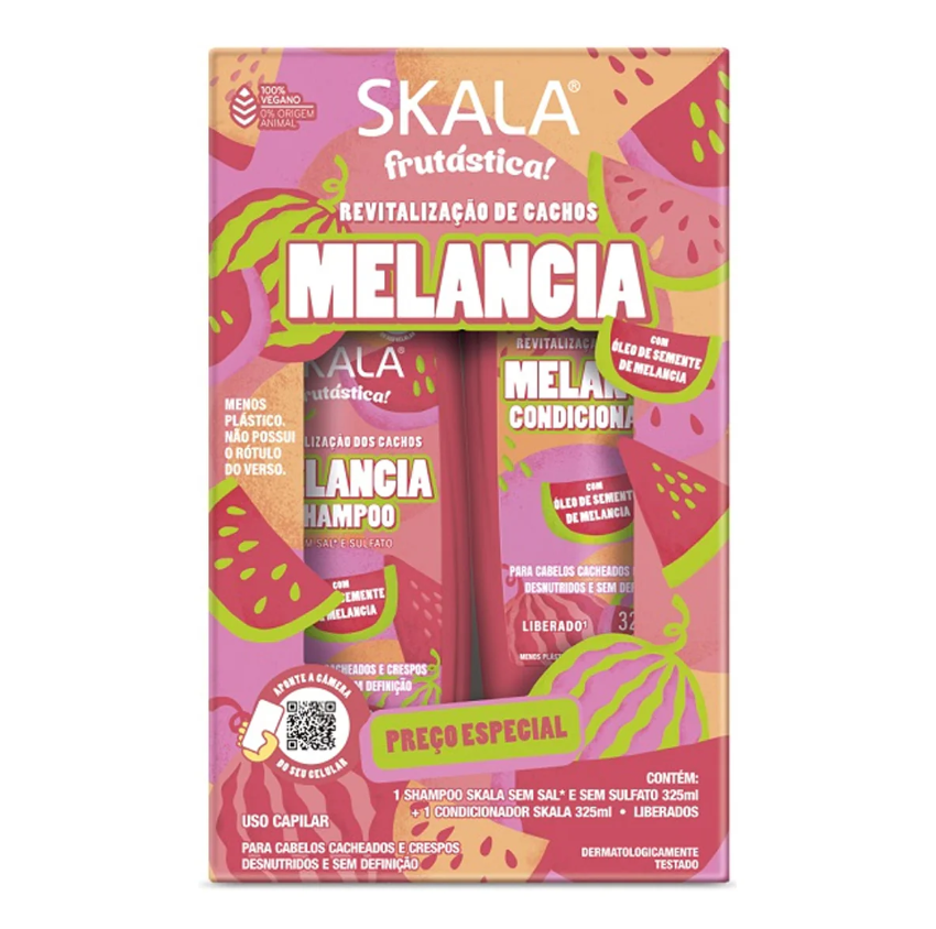 المجموعة المتكاملة (شامبو وبلسم) بخلاصة زيت بذور البطيخ من SKALA