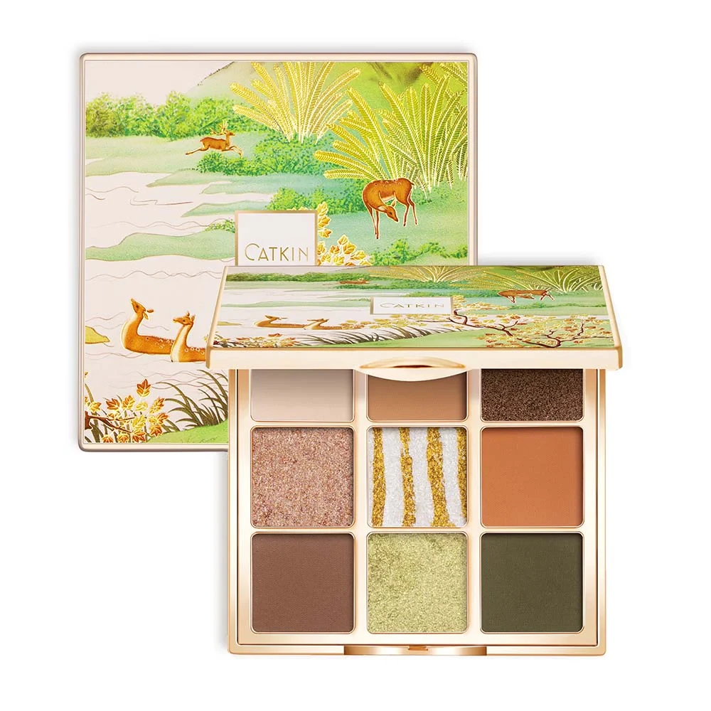 باليت ظلال العيون C16 9 Colors Eyeshadow Palette من CATKIN
