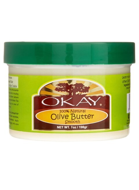 زبدة الزيتون الطبيعية 100% للشعر والبشرة من OKAY